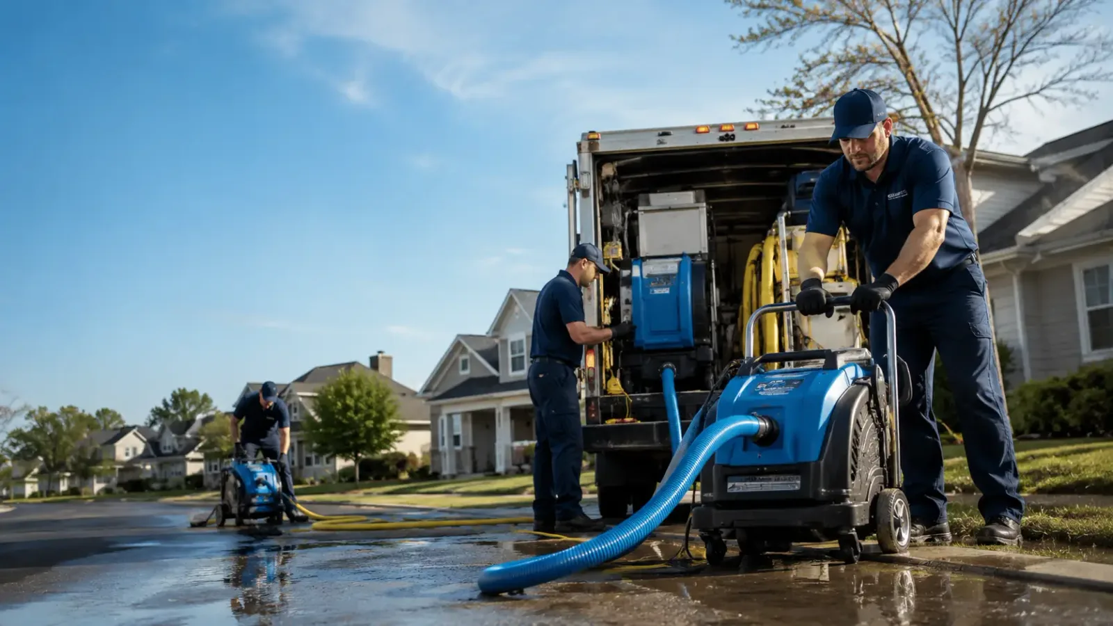 Flood Damage Cleanup in Waves, NC